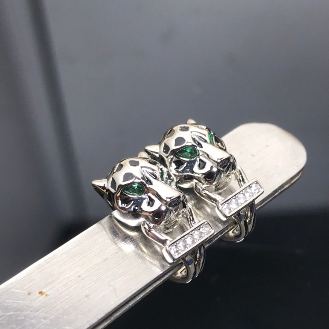 18K Panthère De Earrings