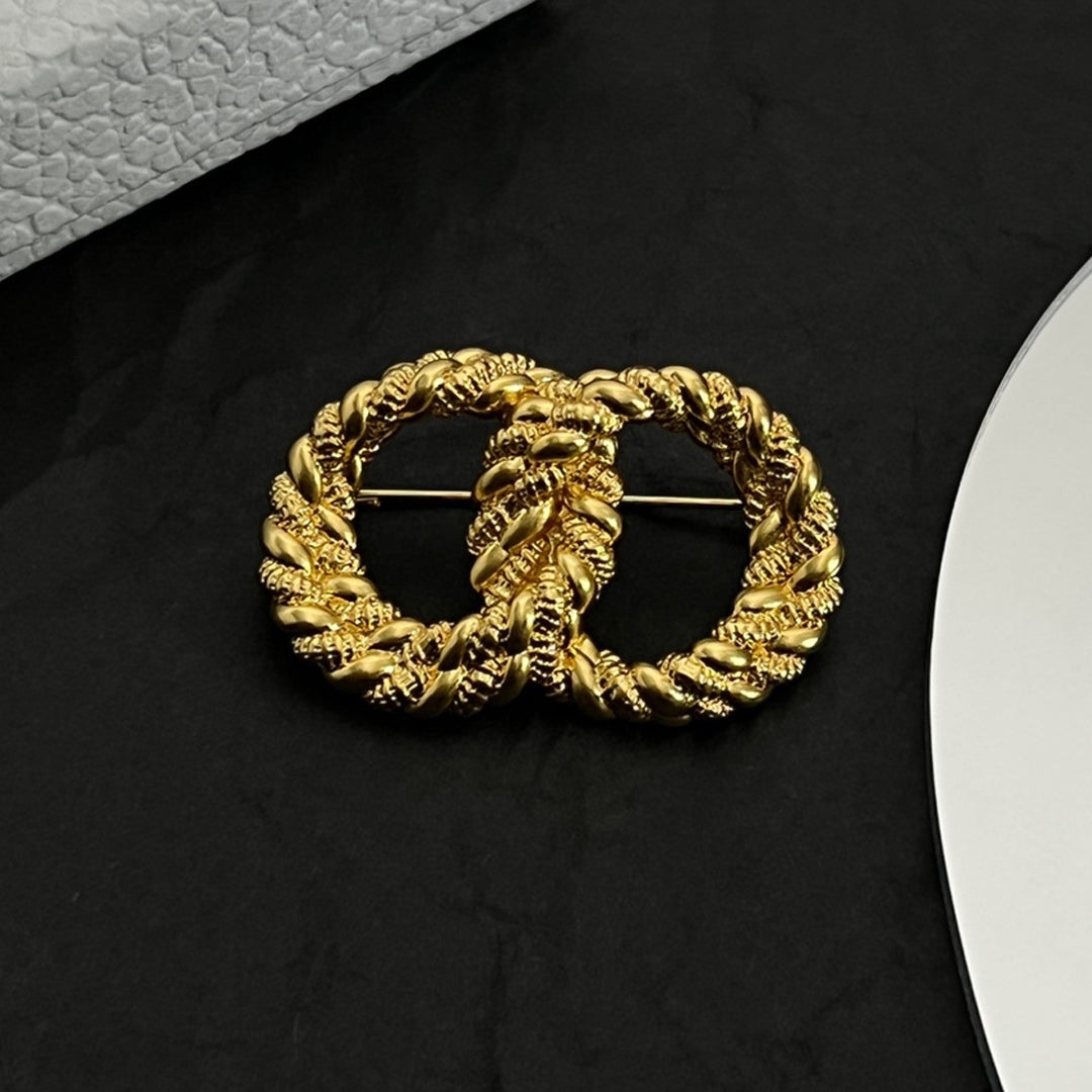 18K Dior Revolution Brooch