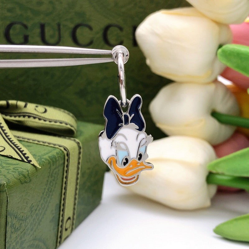 GG Donald Duck Earrings