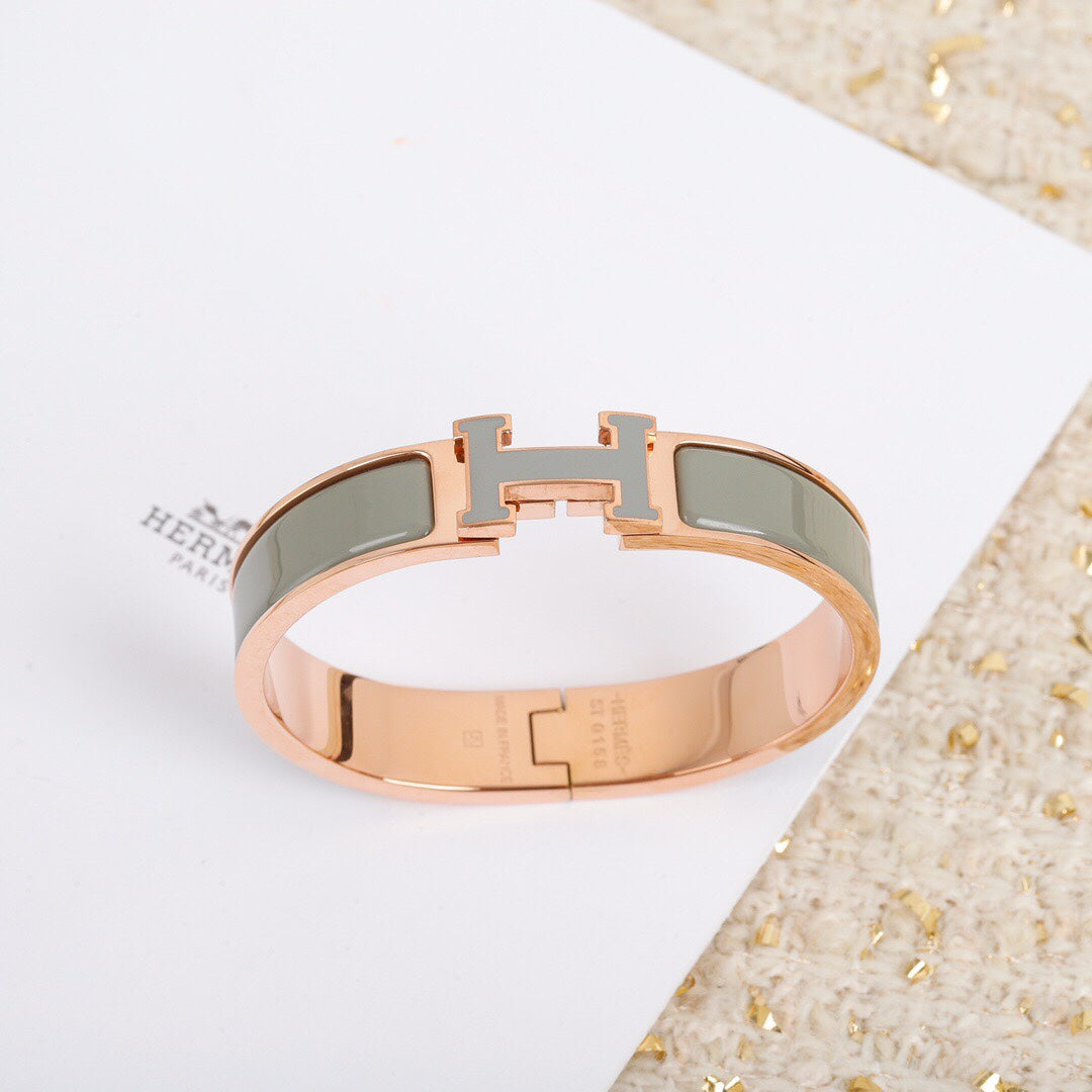 Bracelet Gris Clic H 18K