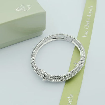 18K Perlee Pearls Five Rows Bracelet