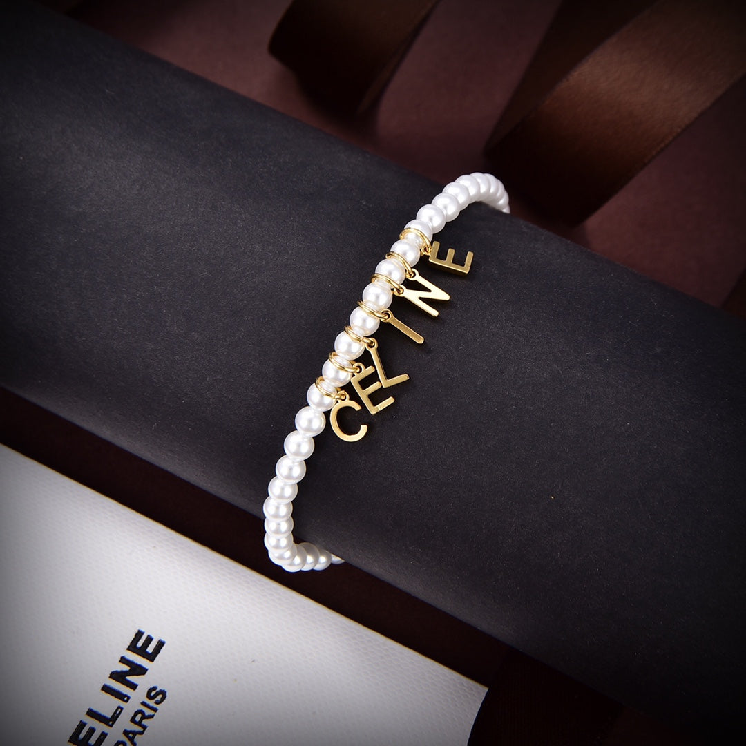 Bracelet Perles Triomphe Paris 18K