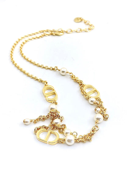 18K CD Pearl Necklace