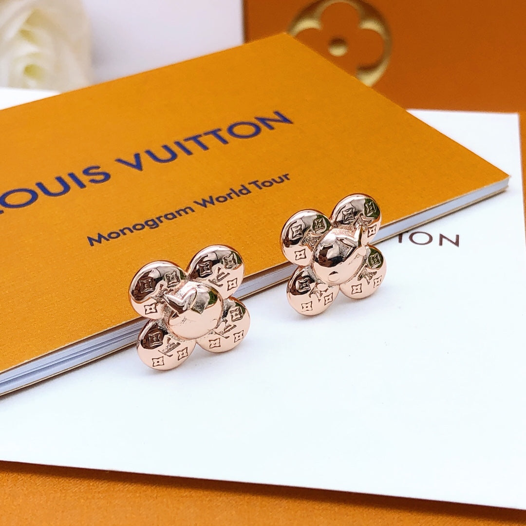 Boucles d'oreilles Louis Vivienne 18 carats