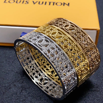 Bracelet manchettes Louis 18 carats