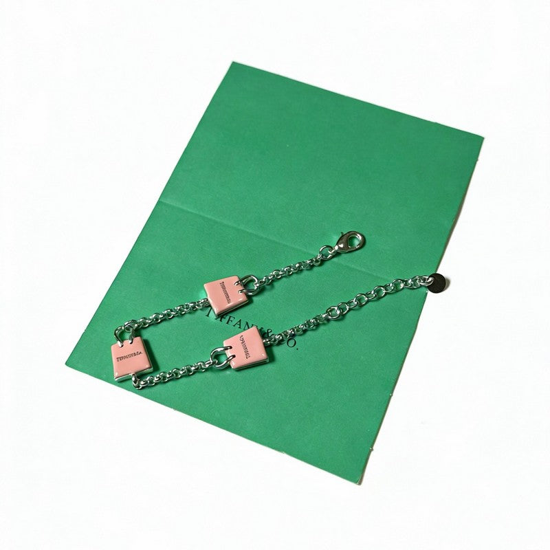 Return to Tiffany Pink Bag Bracelet