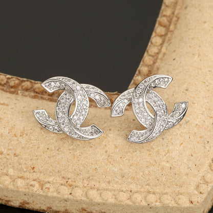 Boucles d'oreilles diamants CC 18 carats