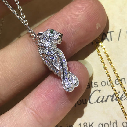 18K Panthère De Diamond Necklace