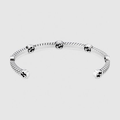 Double G Thin Interlocking G Bracelet