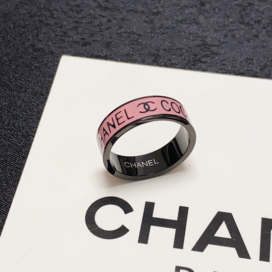 18K Chanel Coco Pink Ring