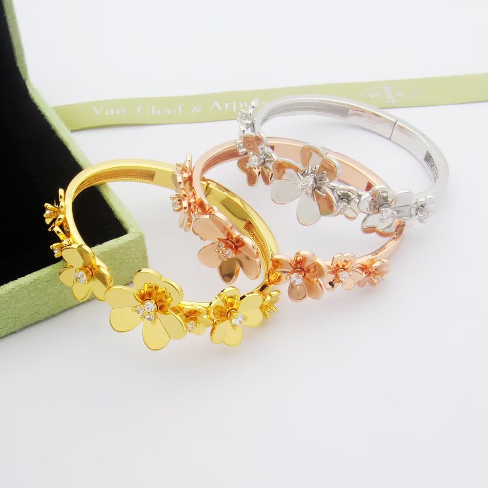 Bracelet Frivole Sept Fleurs 18K