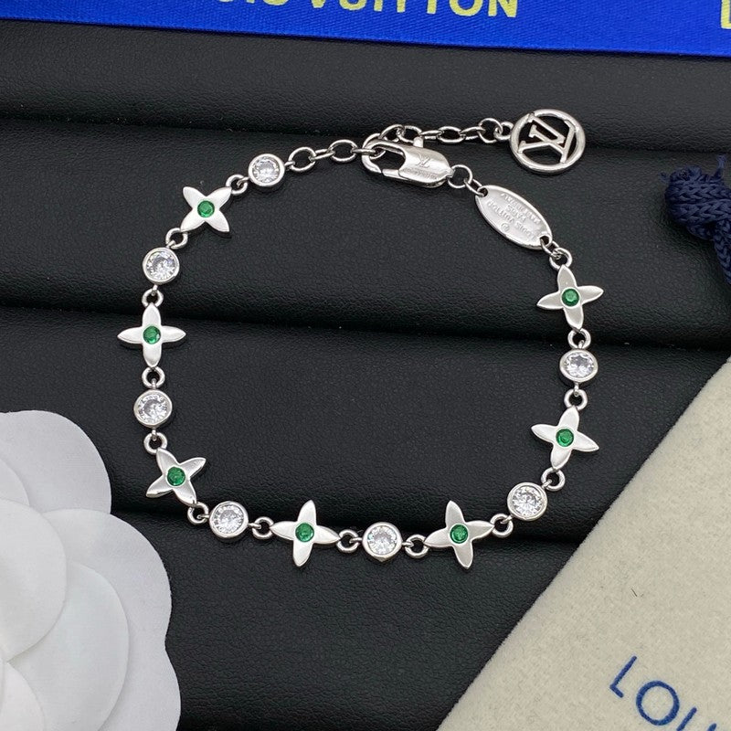 Louis Green Blossom Gold Bracelet
