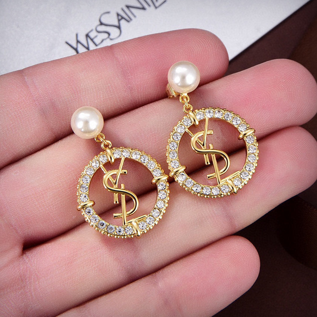 Boucles d'oreilles diamants Saint Circle 18 carats