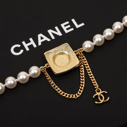 18K Pearls Choker Necklace