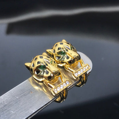 18K Panthère De Earrings