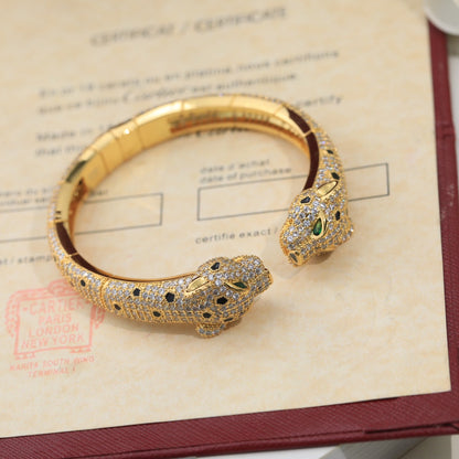 18K Panthère De Diamond Bracelet