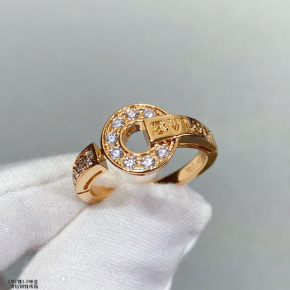 18K BV Diamond Ring