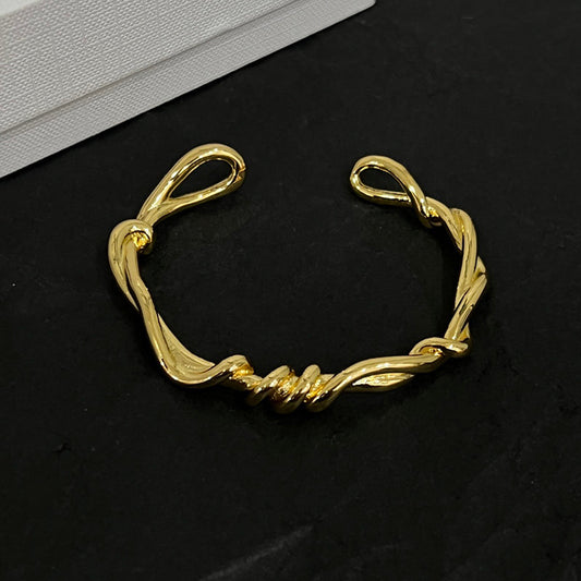 18K CE Triomphe Open Bracelet