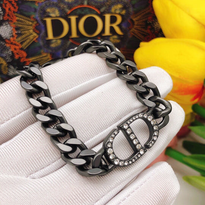 Bracelet Noir 18K CD 30 Montaigne