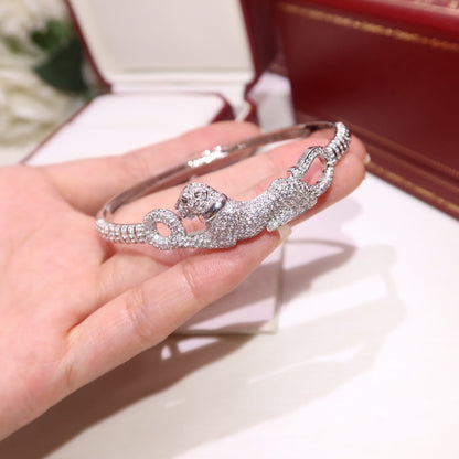 Bracelet Panthère De Diamants 18K