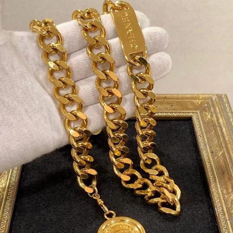 CC Gold Vintage Necklace