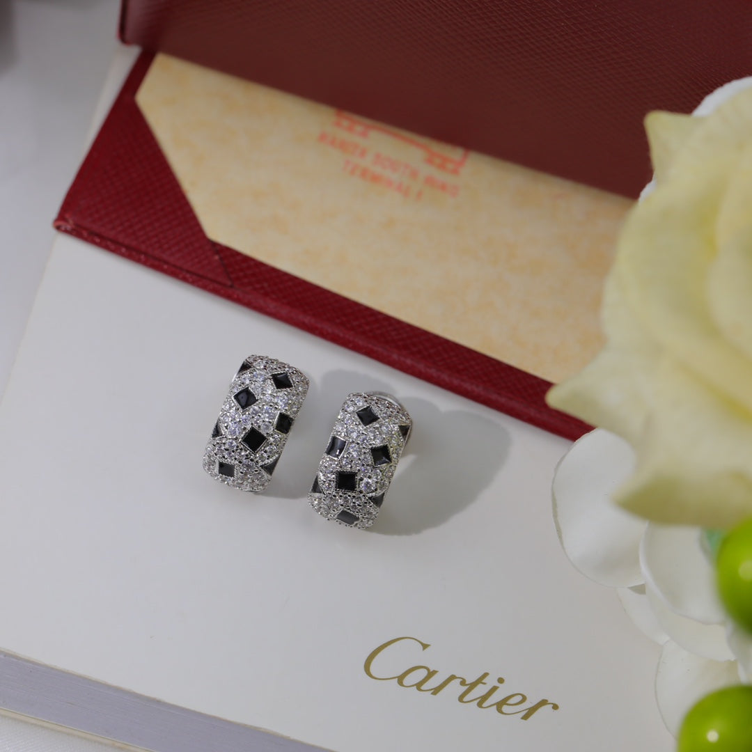 18k Panthère De Earrings