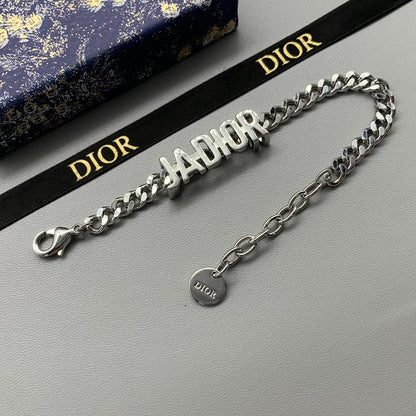 18K CD J'adior Chain Necklace