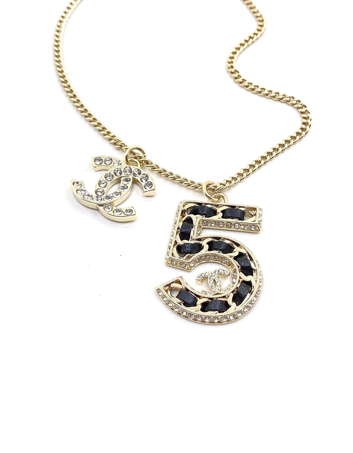 18K CC No.5 Chain Necklace