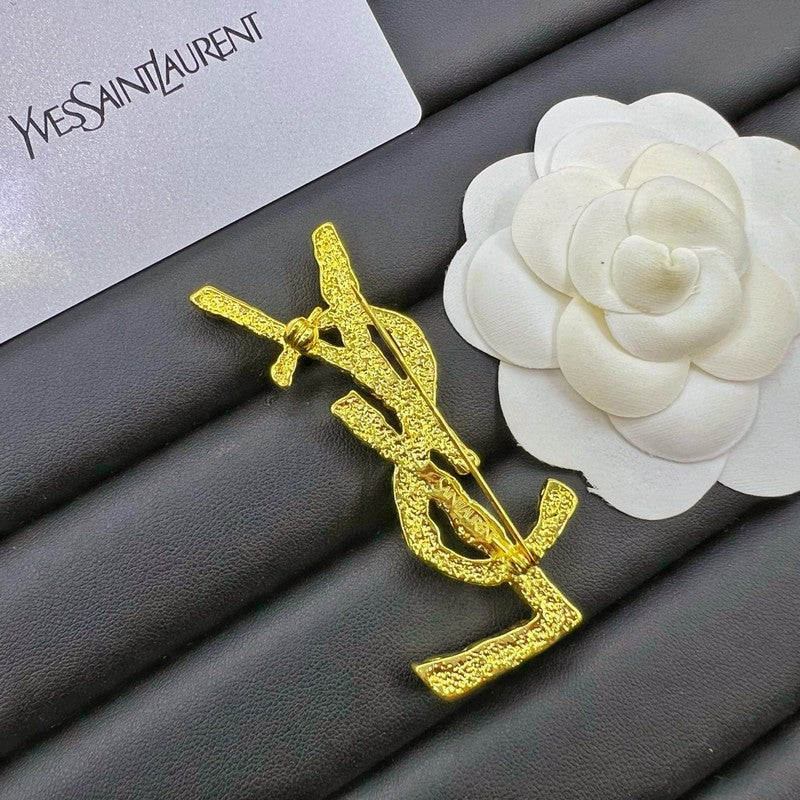 Saint Crystal Brooch