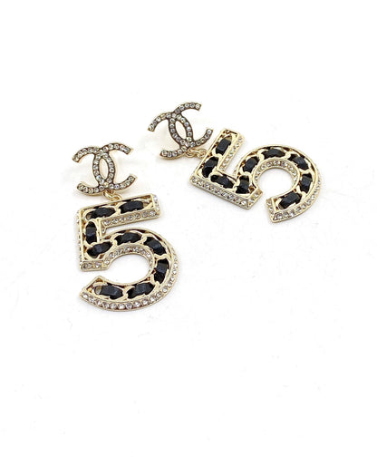 Boucles d'oreilles Parfum 18K CC N0.5