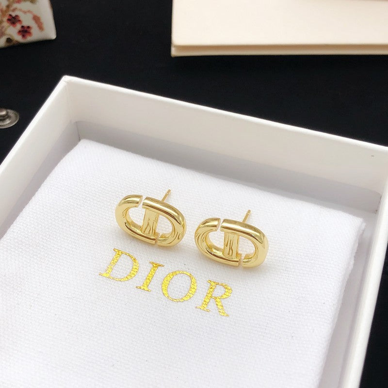CD Gold Earrings