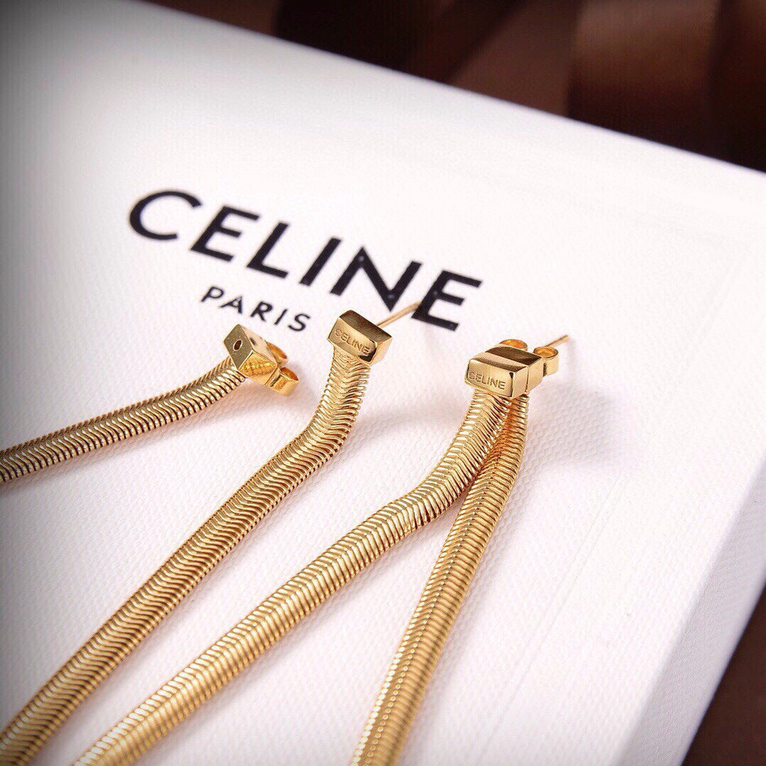 18K Triomphe Tassel Earrings