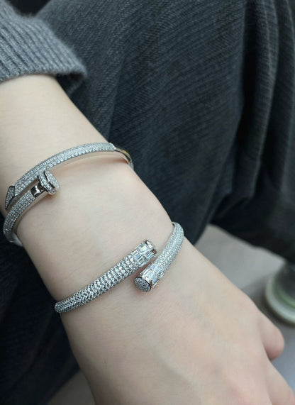 Bracelet Diamant Juste Un Clou 18K