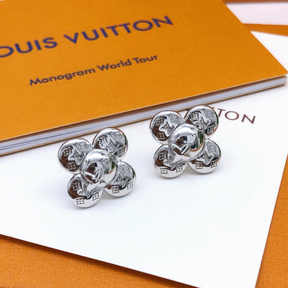 Boucles d'oreilles Louis Vivienne 18 carats