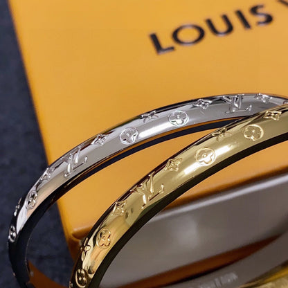 Bracelet monogramme Louis 18 carats