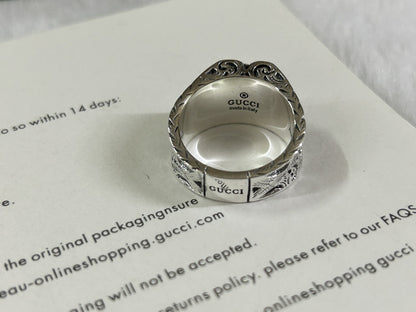 Double G Heart Ring
