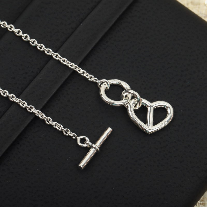 Herm Cache Coeur Amulette Pendant Necklace