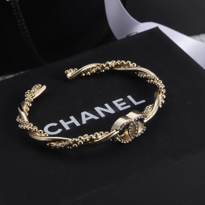 Bracelet chaîne en diamants CC 18 carats