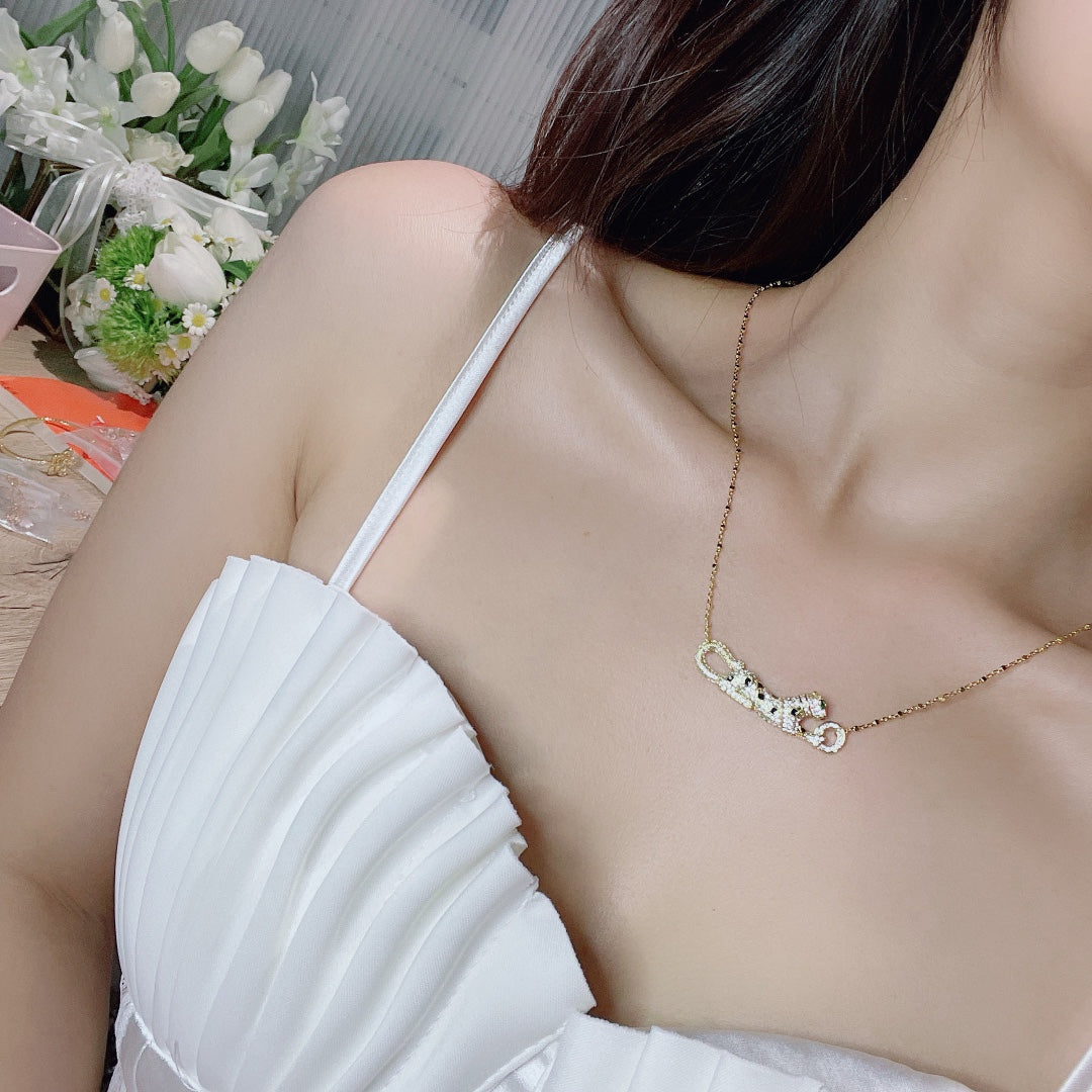 18K Panthère De Diamonds Necklace