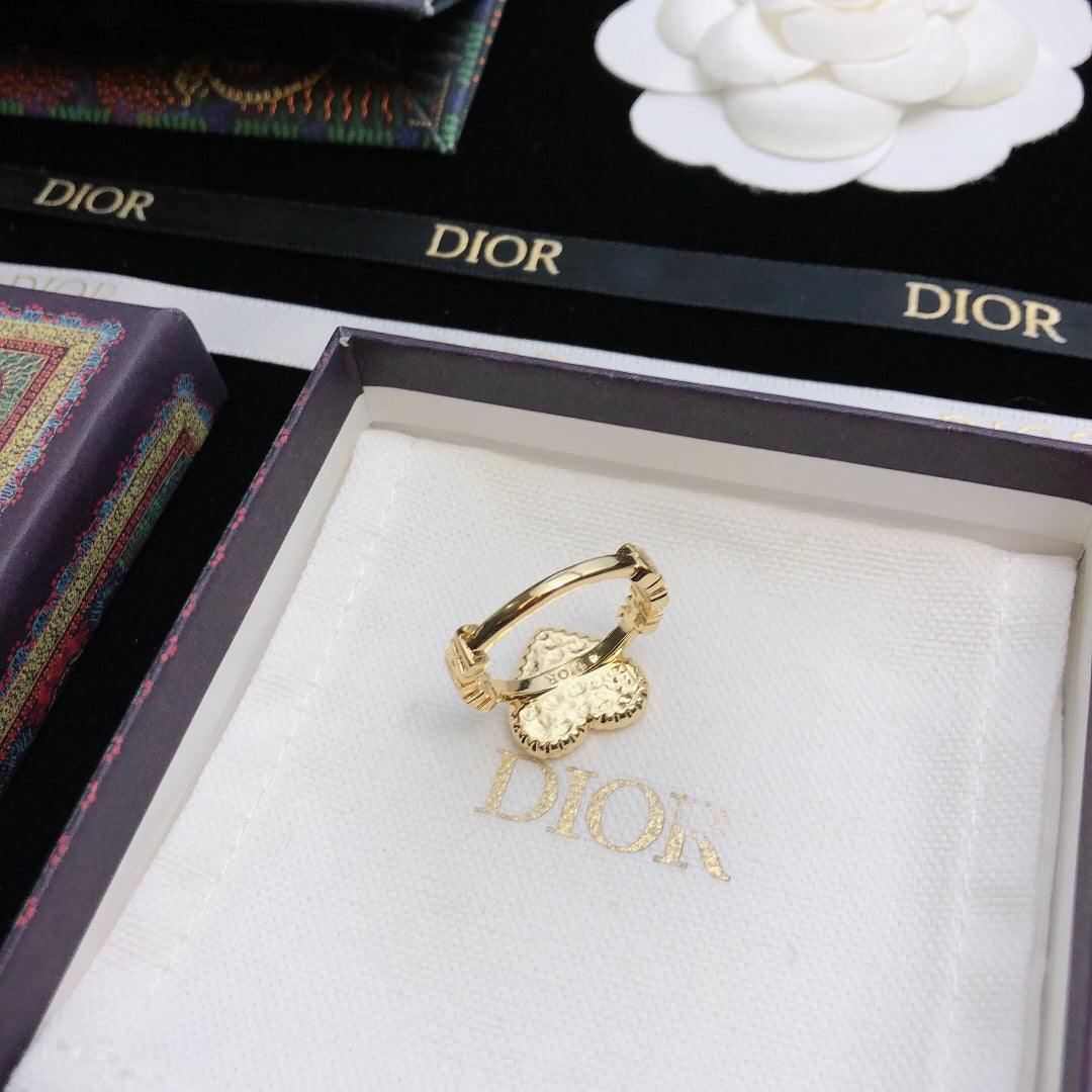 18K CD J'adior Heart Ring