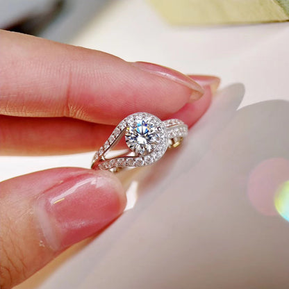 Bague Solitaire Couture 18K