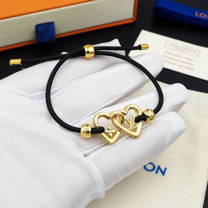 18K Louis My Love Black Bracelet