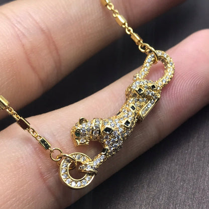 18K  Panthère De Diamond Necklace