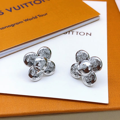 Boucles d'oreilles Louis Vivienne 18 carats