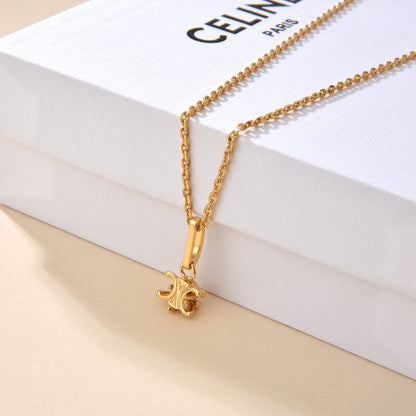 18K Triomphe Solitaire Necklace