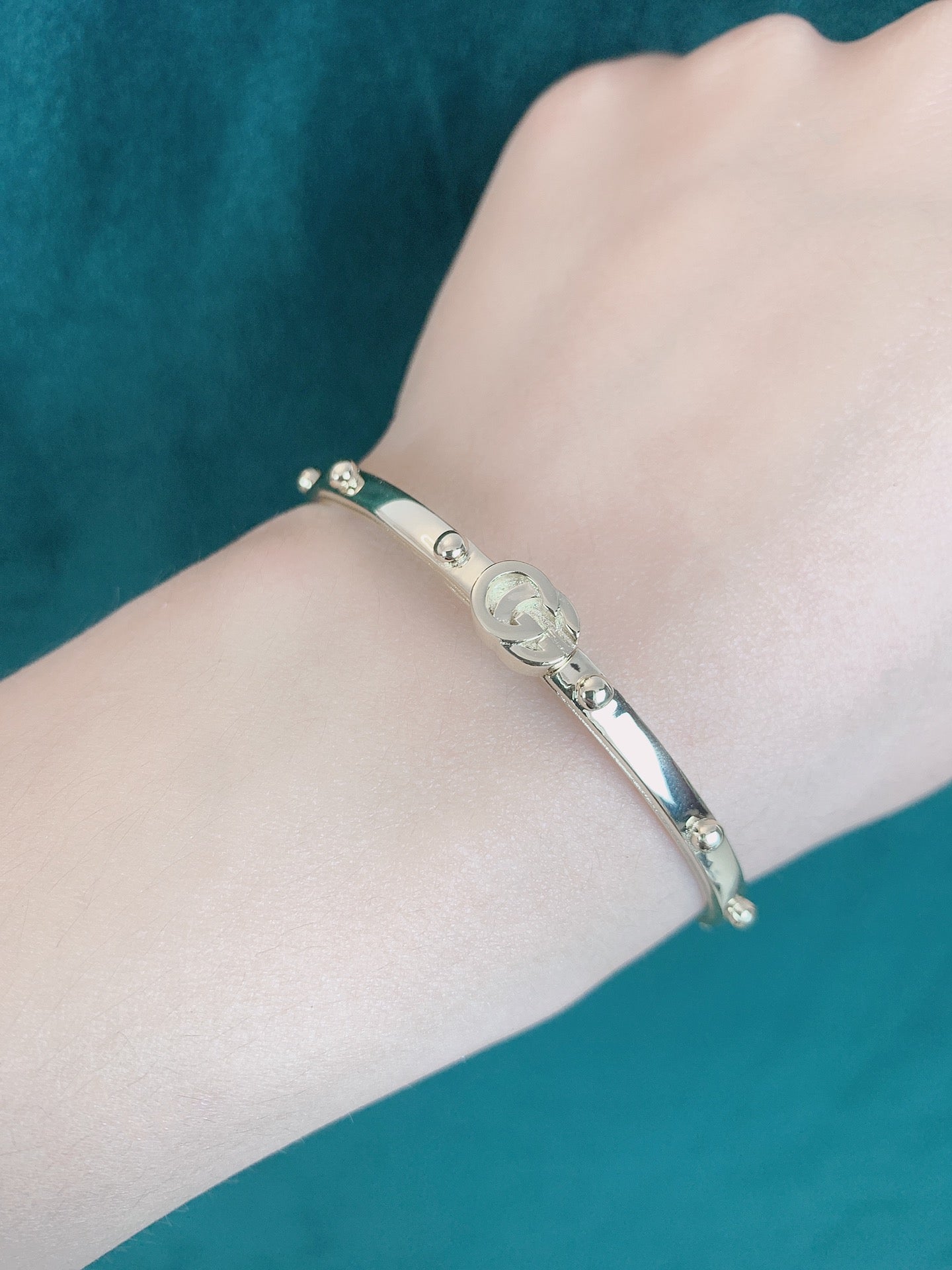 18K Double G Running G Bracelet
