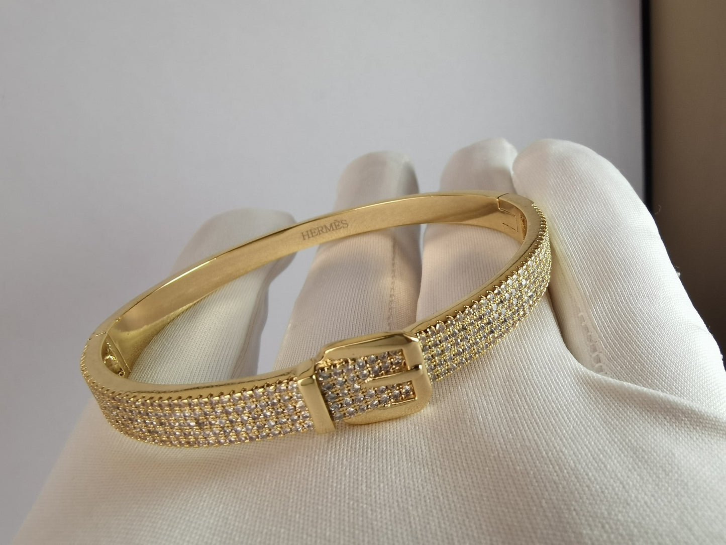 Bracelet Kelly diamant Vintage H 18 carats