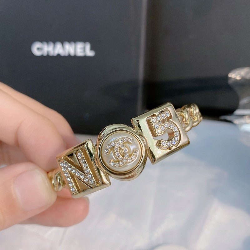 CC N.5 Diamond Cuff Bracelet