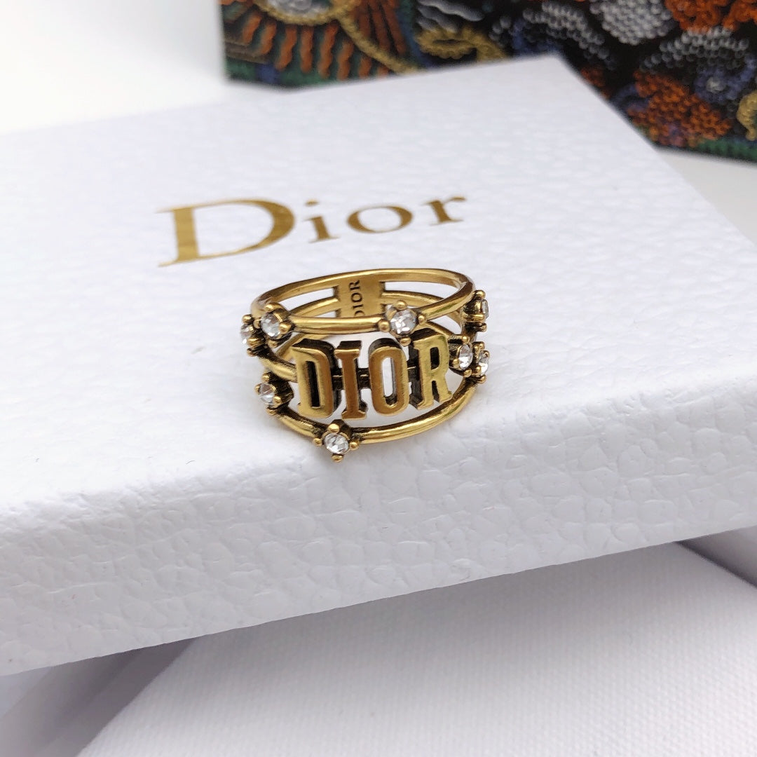 18K CD Vintage Ring