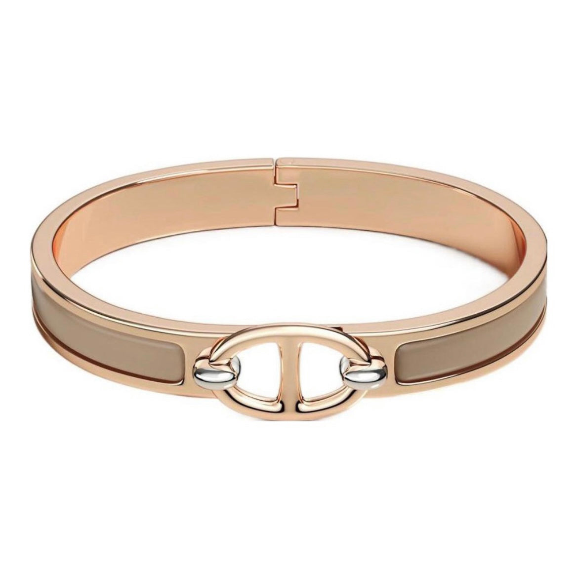18K Mini Clic Chaîne D'ancre H Bracelet
